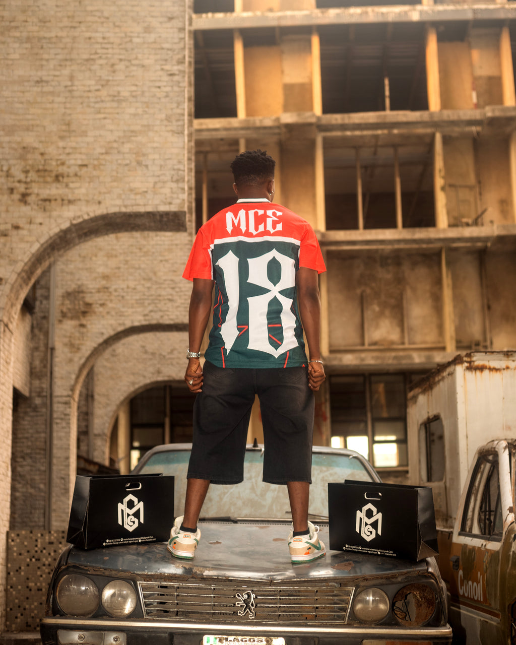 MCE jersey back view