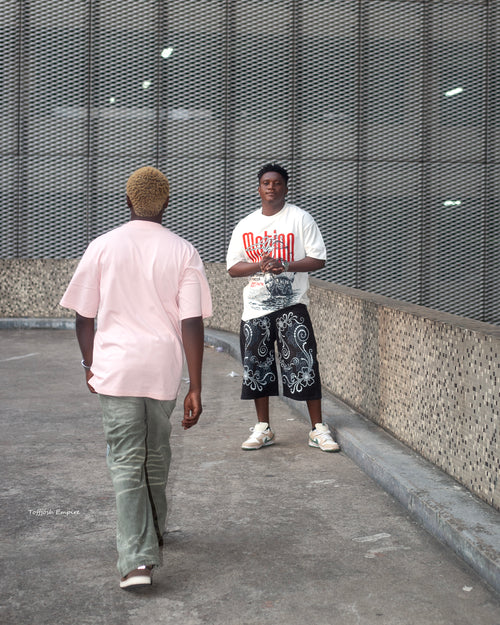 M-TEES polo shirt front & back view